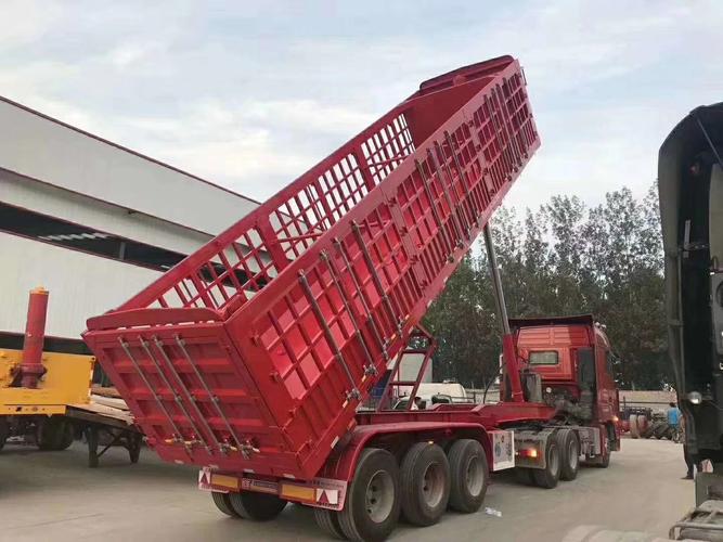 后翻自卸半掛車 后翻自卸半掛車